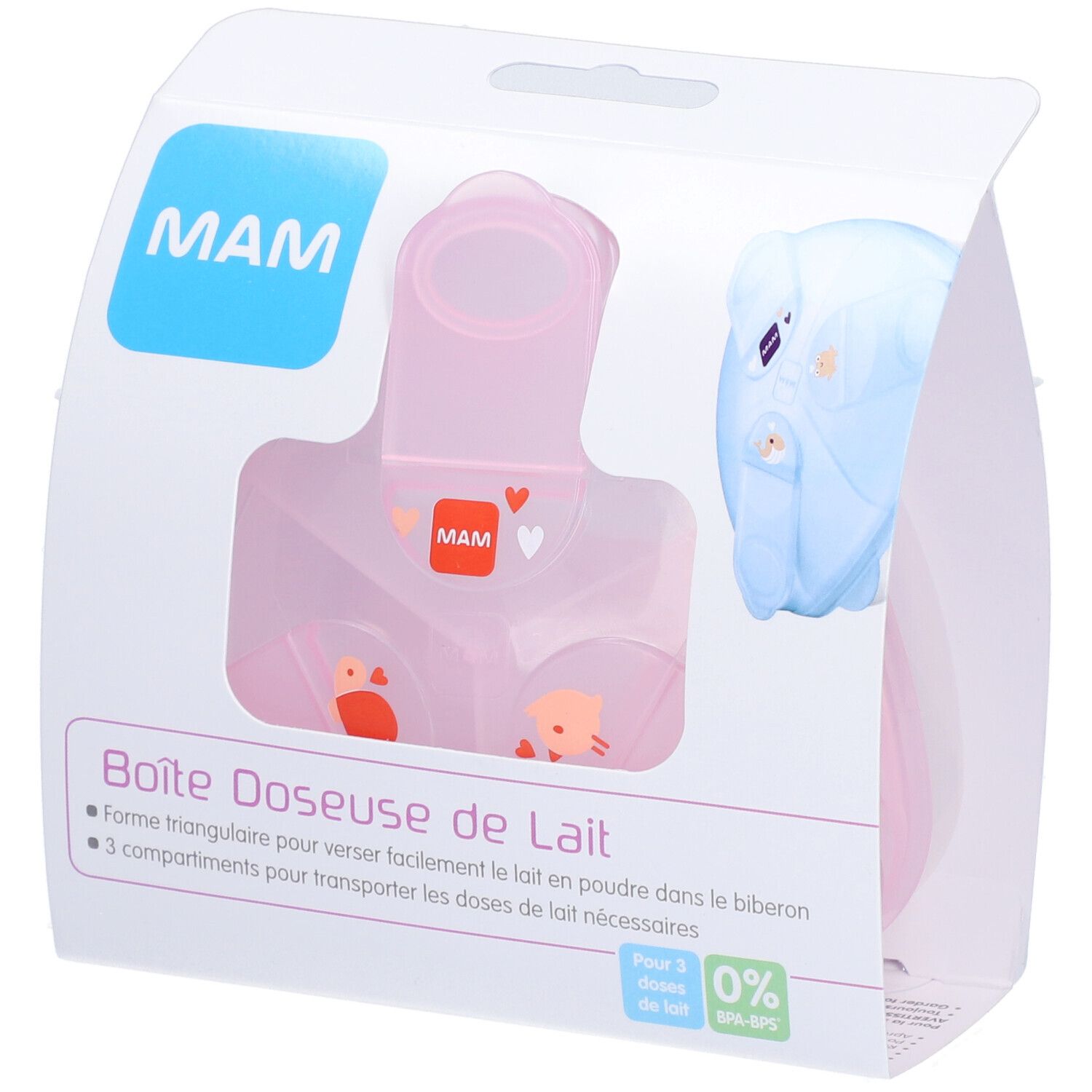 MAM BOÎTE DOSEUSE - Boîte doseuse de lait en poudre.  - unité