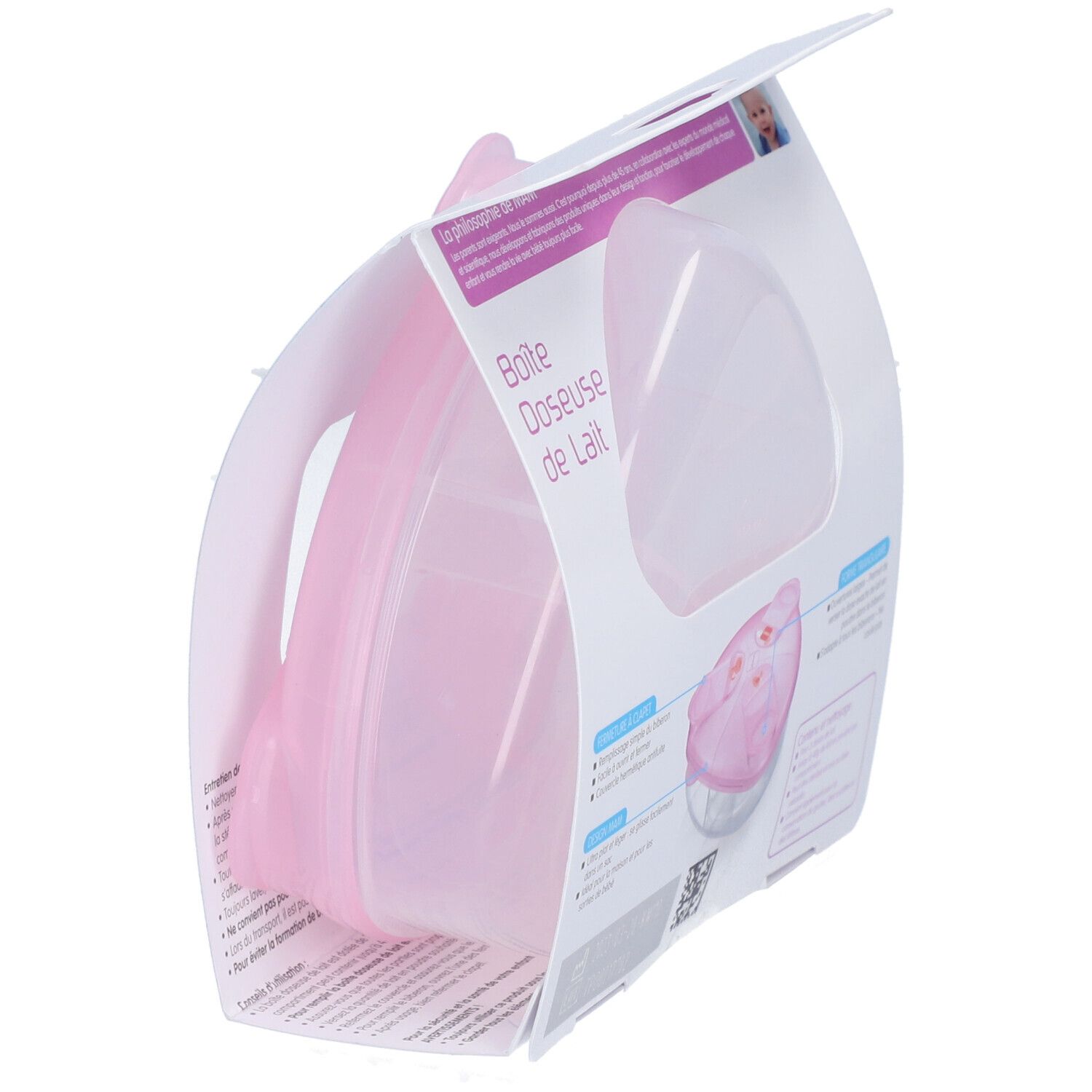 MAM BOÎTE DOSEUSE - Boîte doseuse de lait en poudre.  - unité