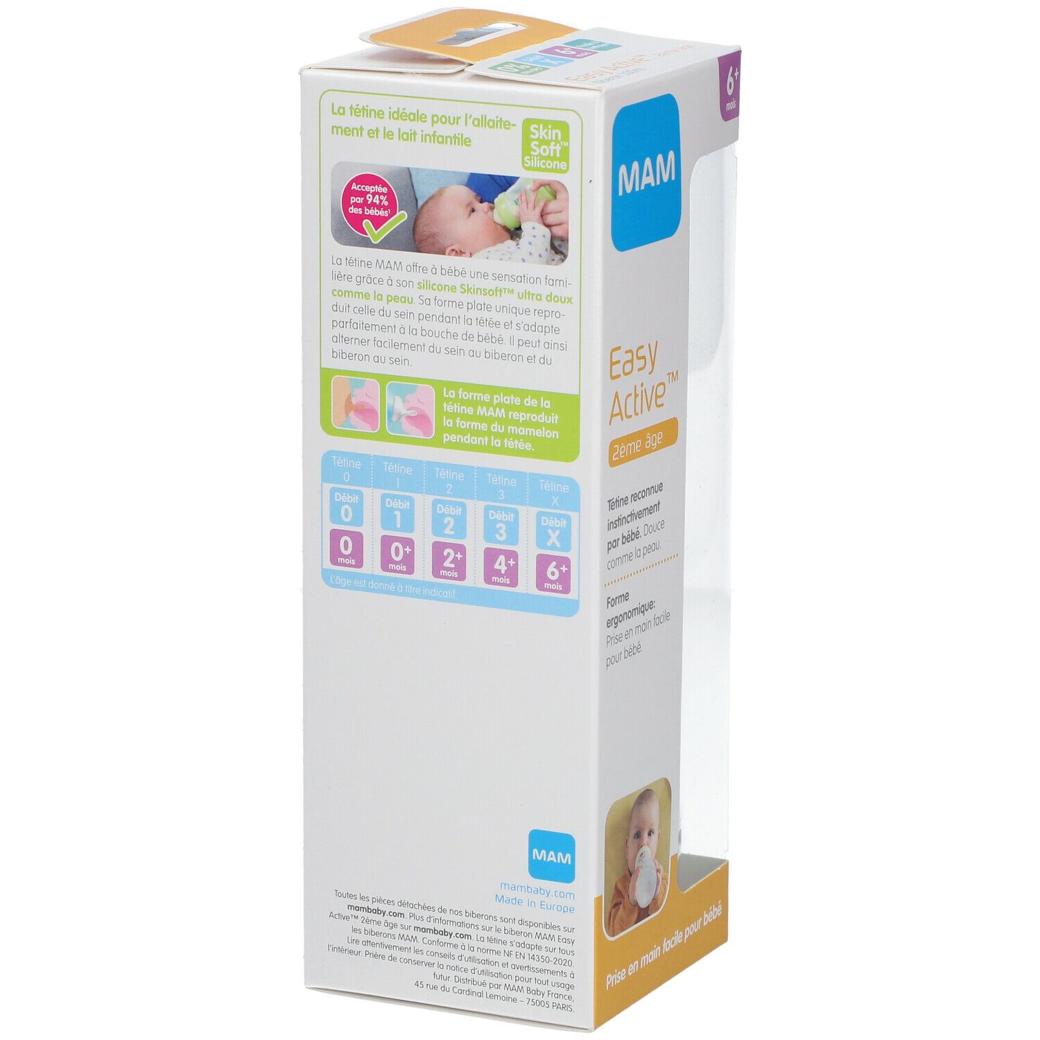 MAM Easy Active™ Flasche für Kleinkinder 330 ml (Farbe nicht auswählbar)