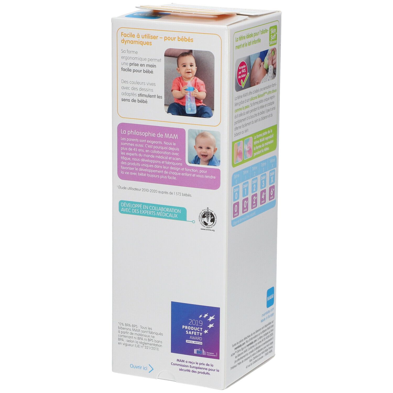 MAM Easy Active™ Flasche für Kleinkinder 330 ml (Farbe nicht auswählbar)