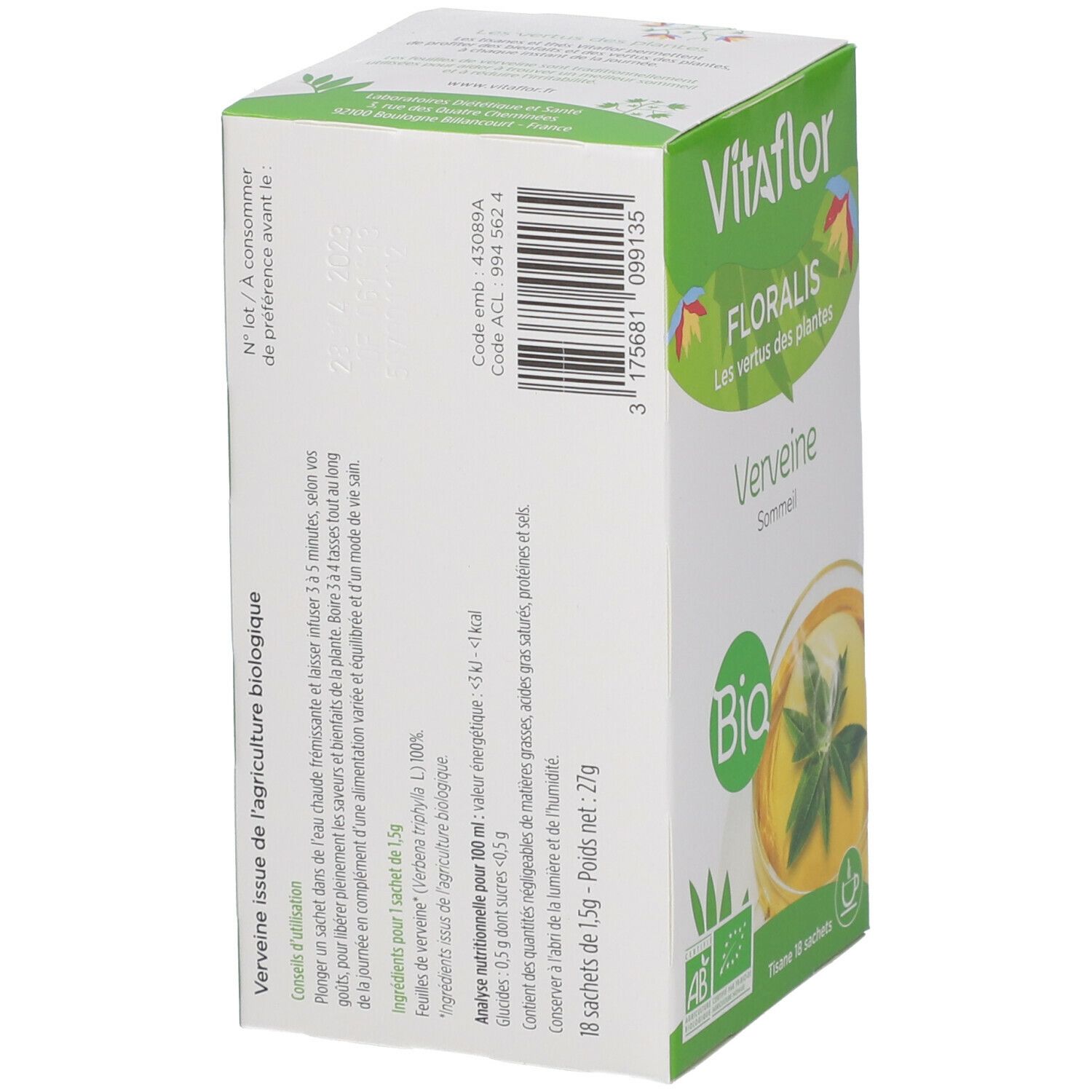 Vitaflor® Bio Kräutertee Eisenkraut