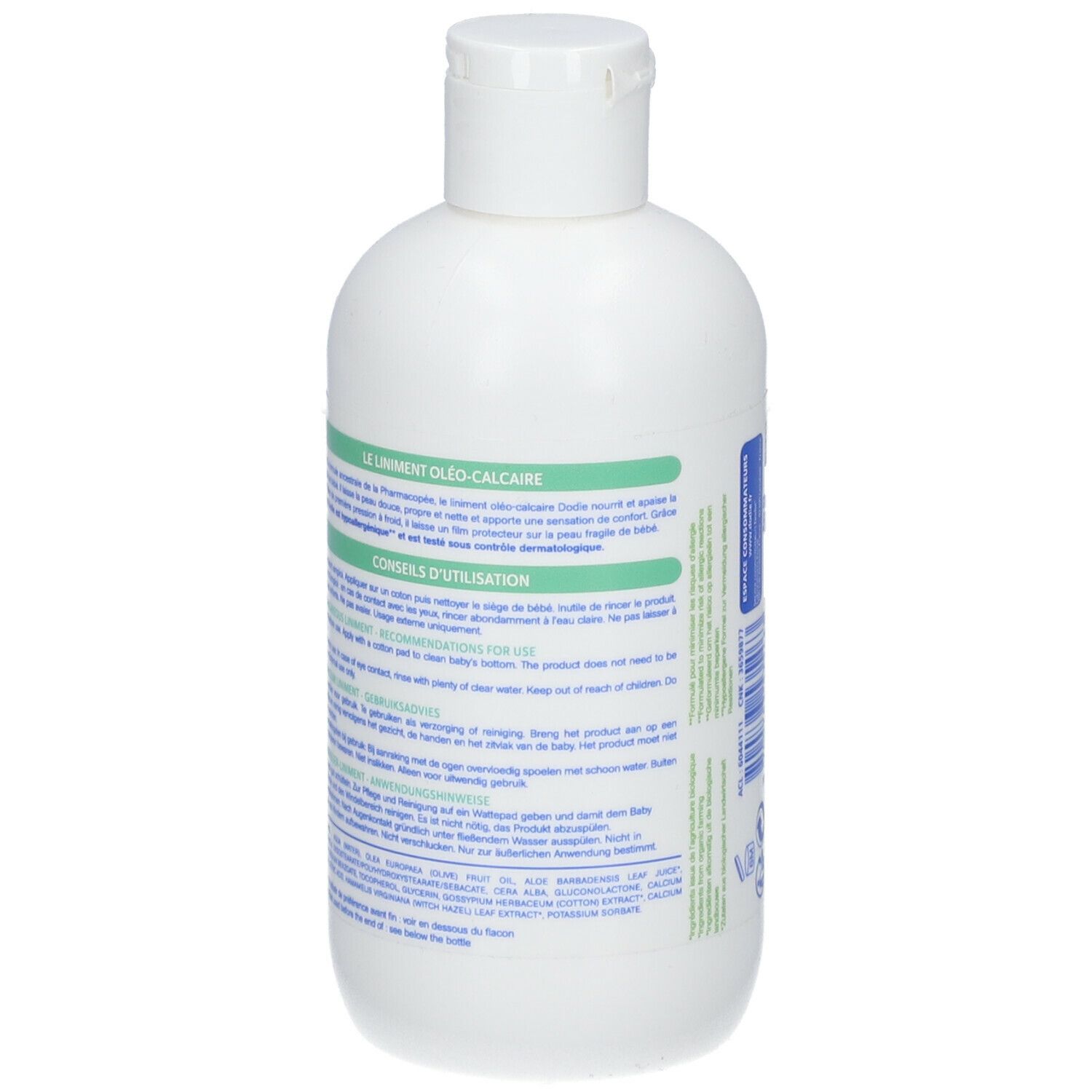 dodie Liniment Oleo-Kalkstein ohne Parfüm