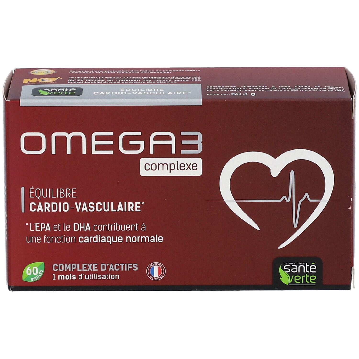 SANTE VERTE Omega 3 Complexe
