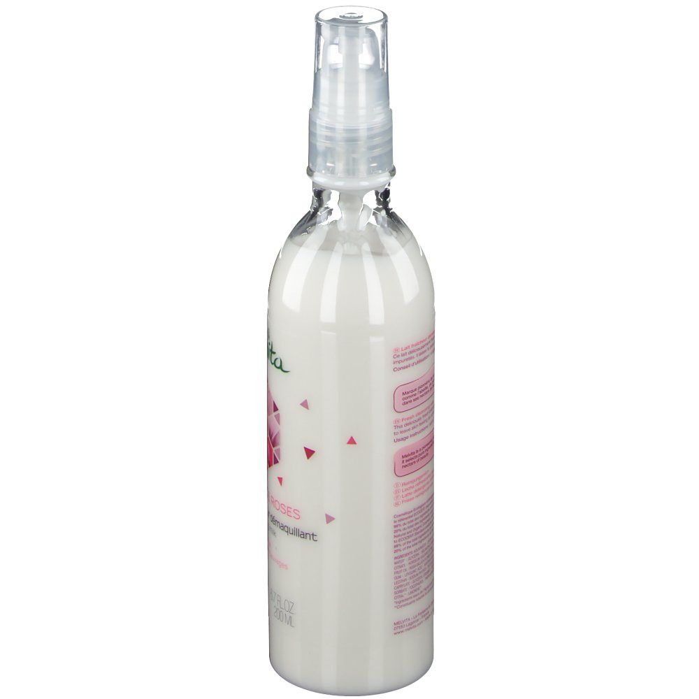 Melvita Rosennektar Reinigungsmilch mit Rose Bio