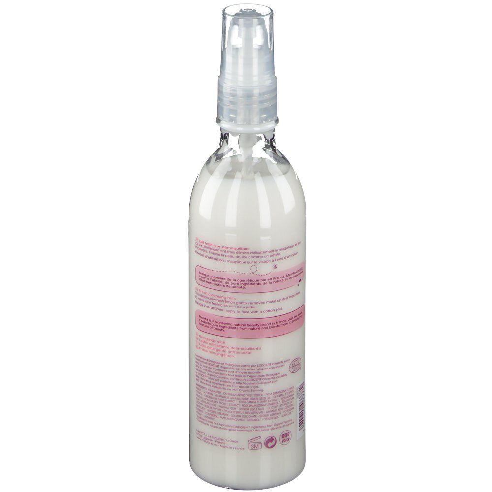 Melvita Rosennektar Reinigungsmilch mit Rose Bio