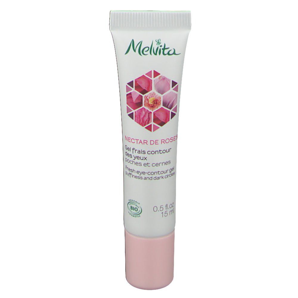 Melvita-Rosennektar Bio-Augenkonturen-Gel