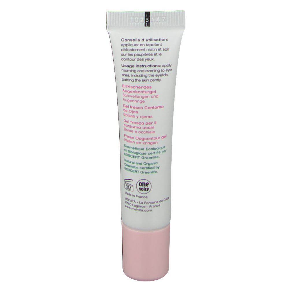 Melvita-Rosennektar Bio-Augenkonturen-Gel