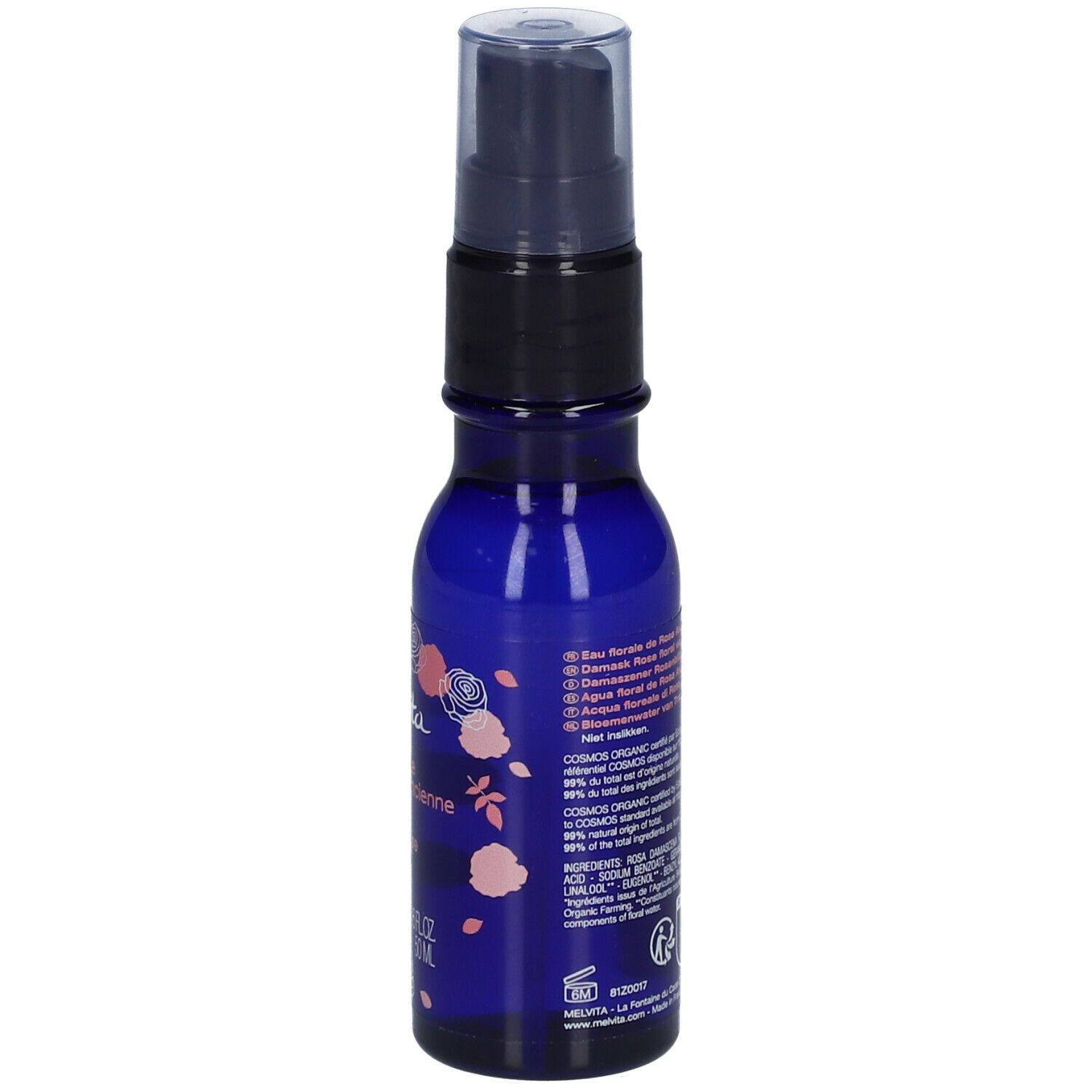 Melvita Bio-Rosenblütenwasser - Reisegröße