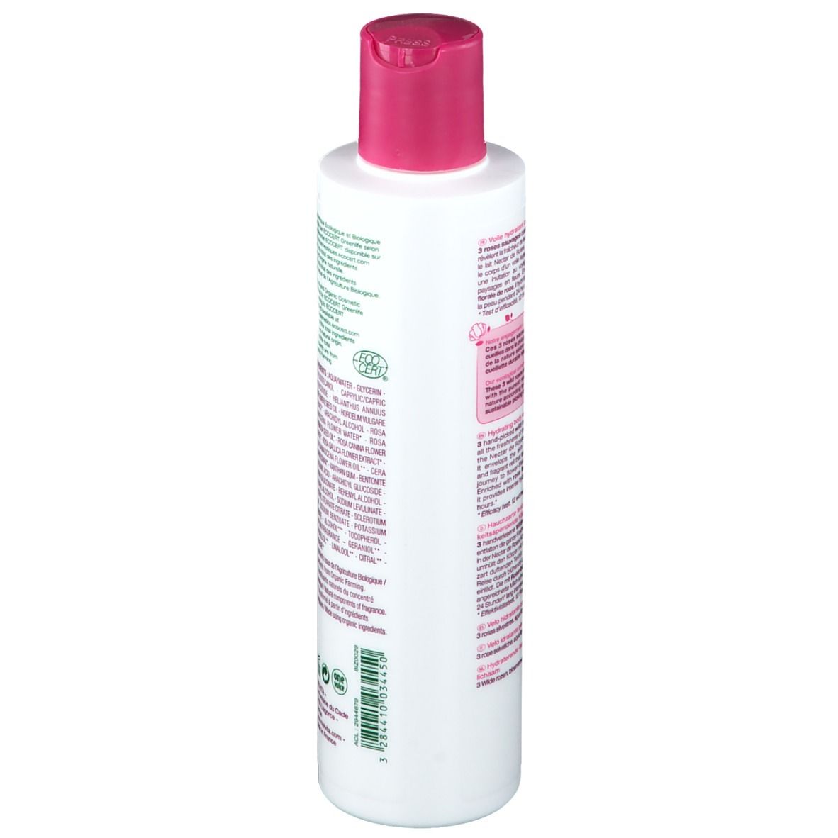Melvita Nectar de Roses Lait Corps Bio à la Rose