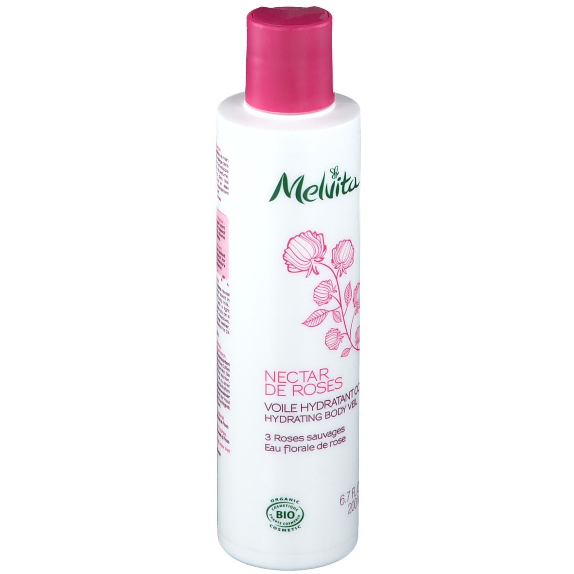 Melvita Nectar de Roses Lait Corps Bio à la Rose