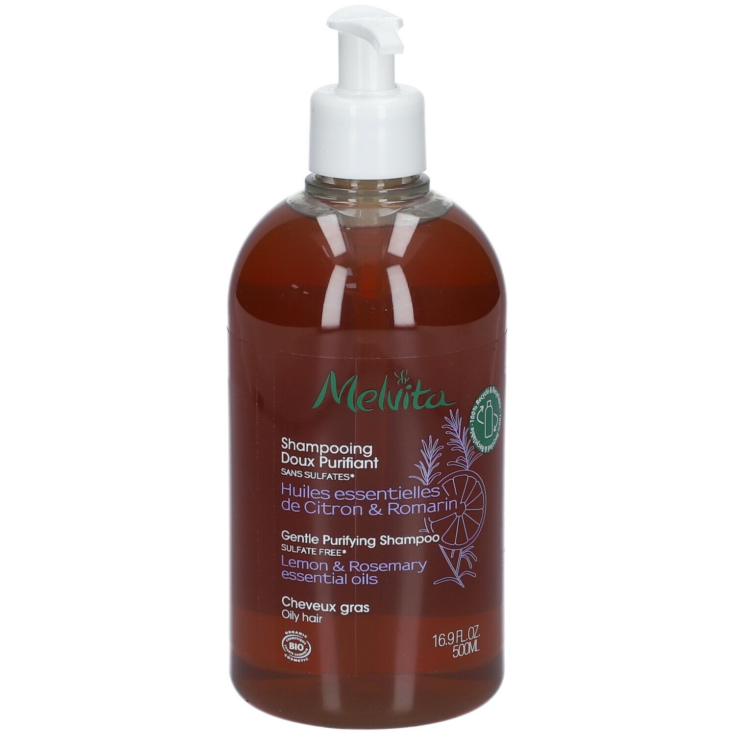 Melvita Les Essentiels Shampooing purifiant Bio