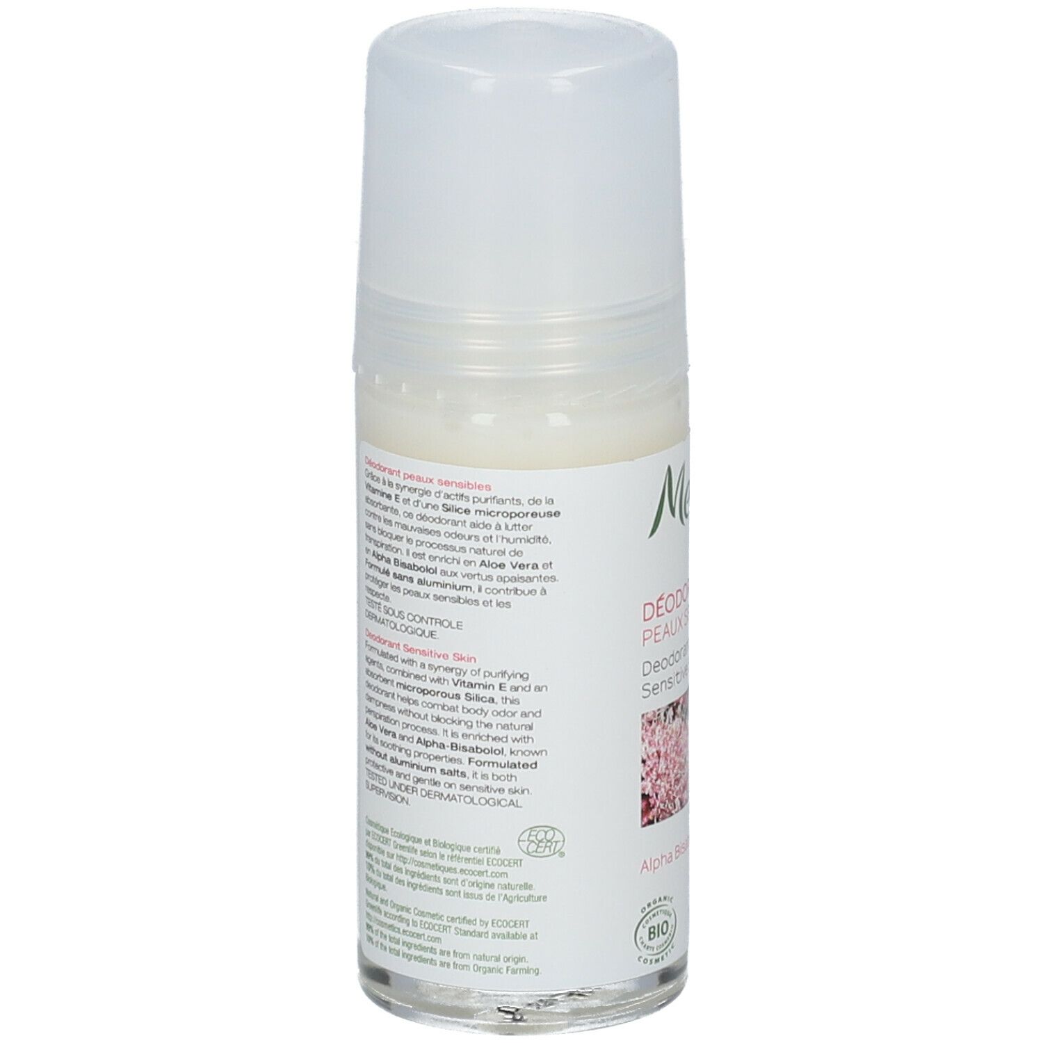 Melvita Les Essentiels Déodorant Peaux sensibles Bio