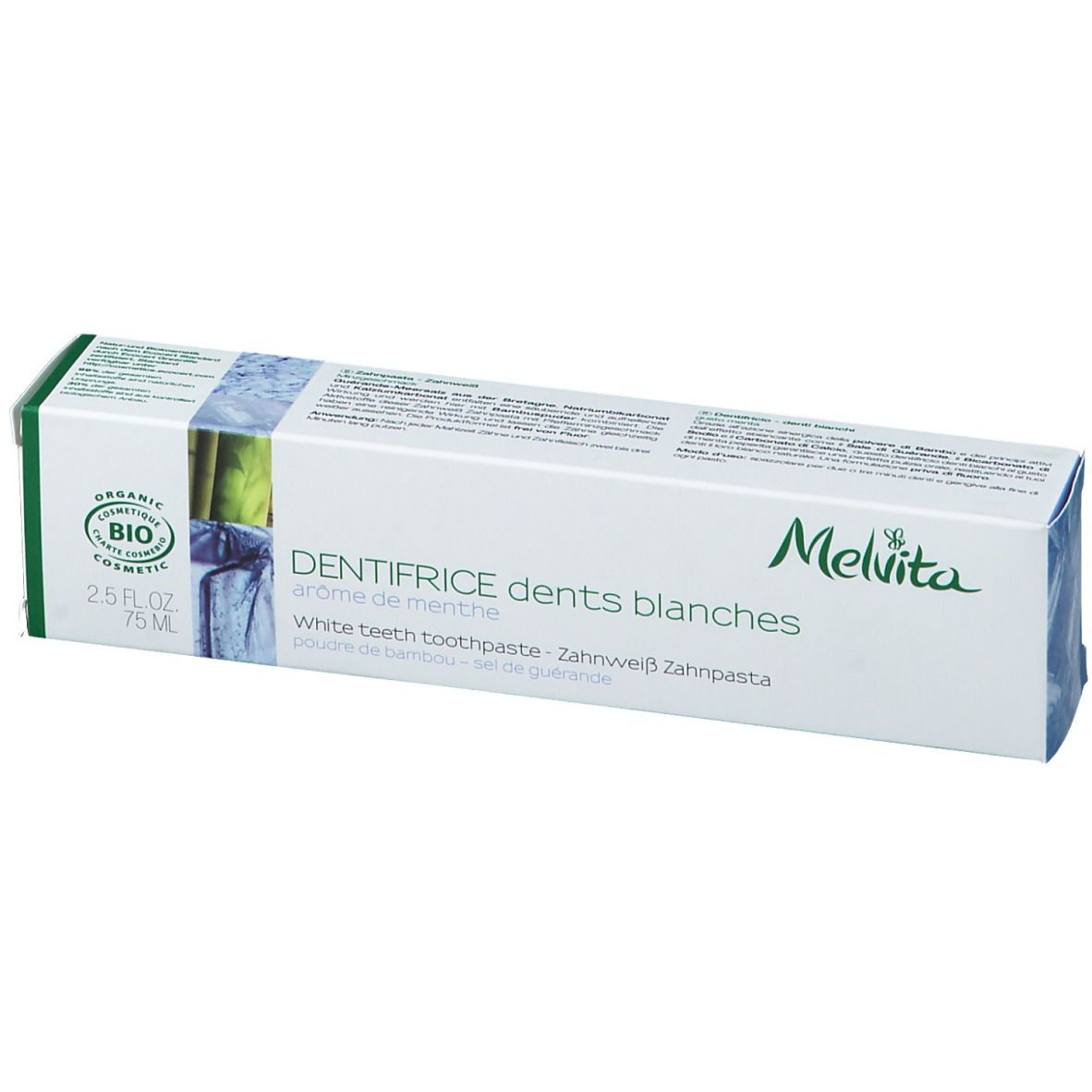Melvita Les Essentiels Dentifrice Dents blanches Bio 75 ml Redcare — free download