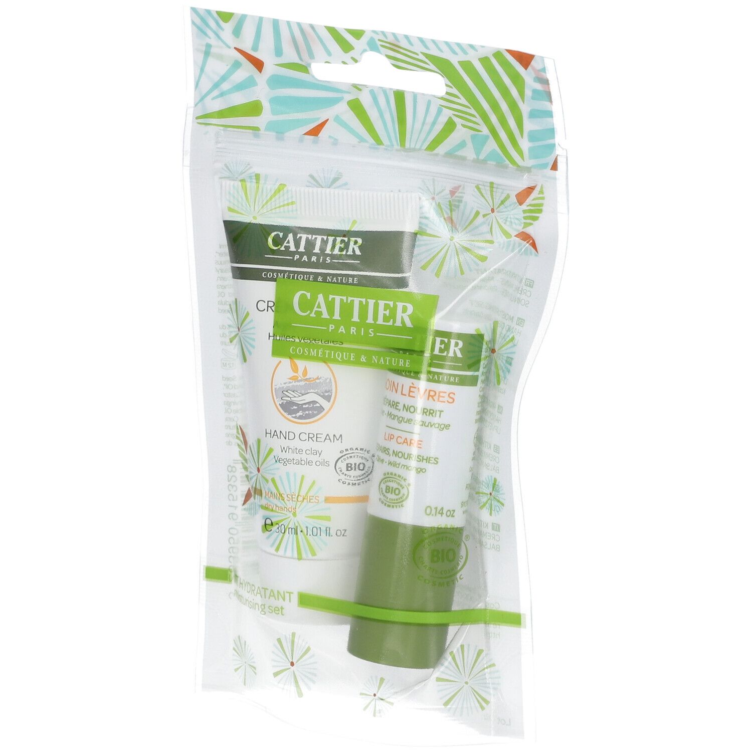 Cattier Kit hydratant mains et lèvres