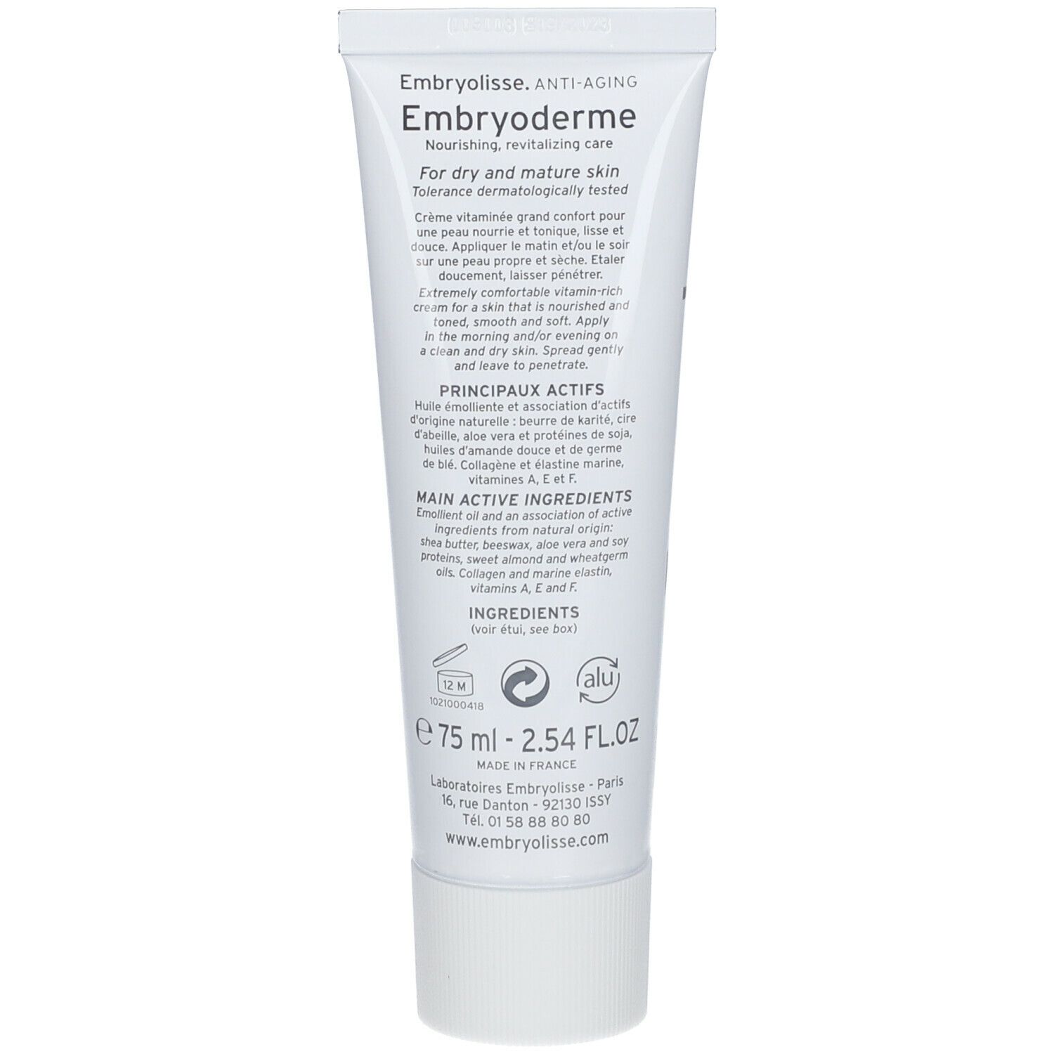 Embryolisse Embryoderme® Revitalisierende & Nährende Pflege