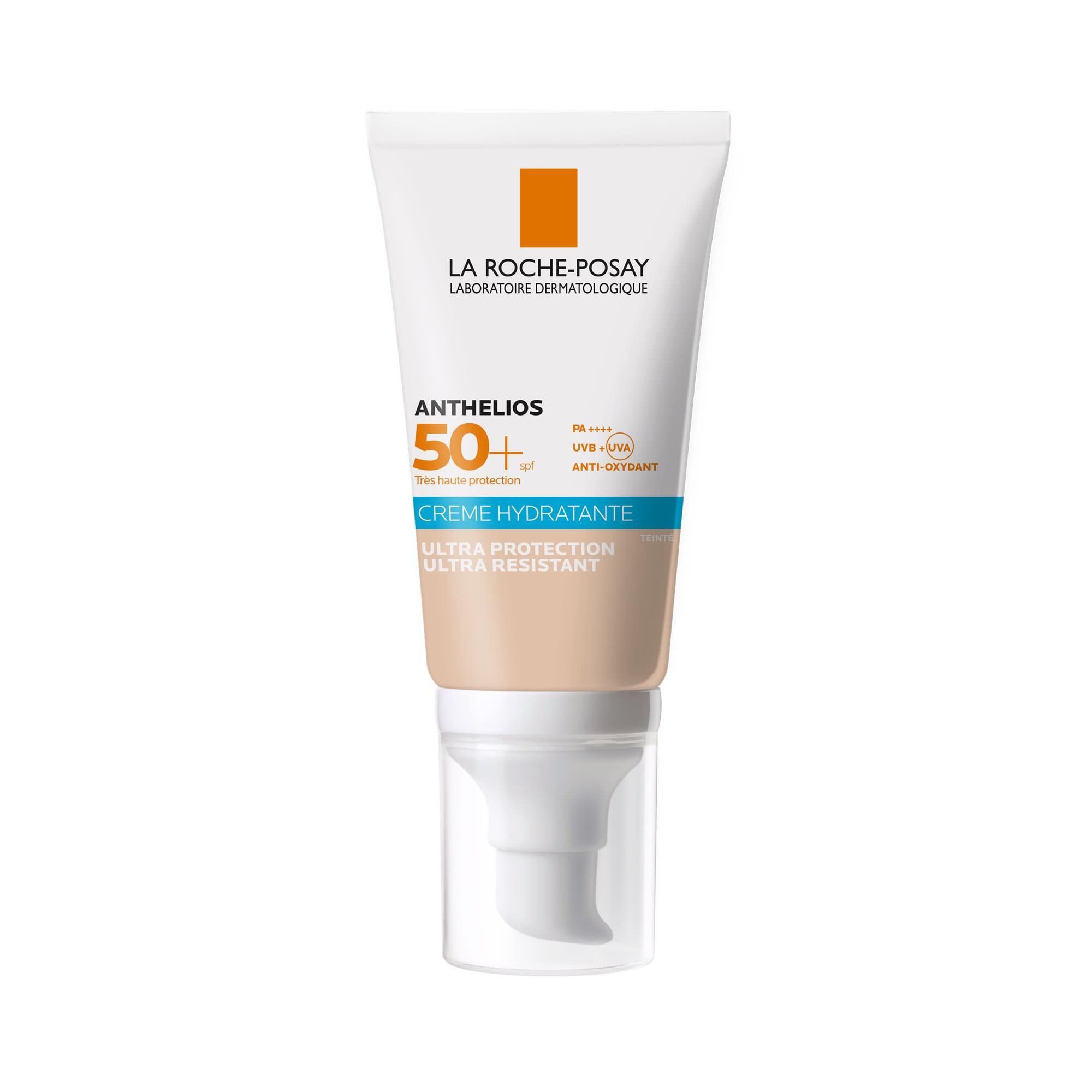 LA ROCHE POSAY ANTHELIOS Crème Solaire Hydratante SPF 50+ Teintée Avec Parfum