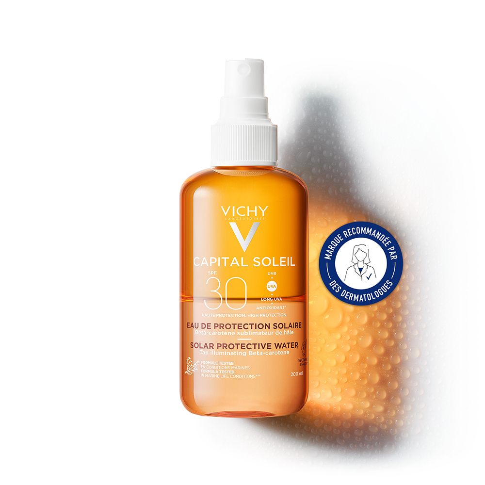 VICHY Ideal Boden Sonnenschutz Wasser Sublimierte Bräune SPF 30