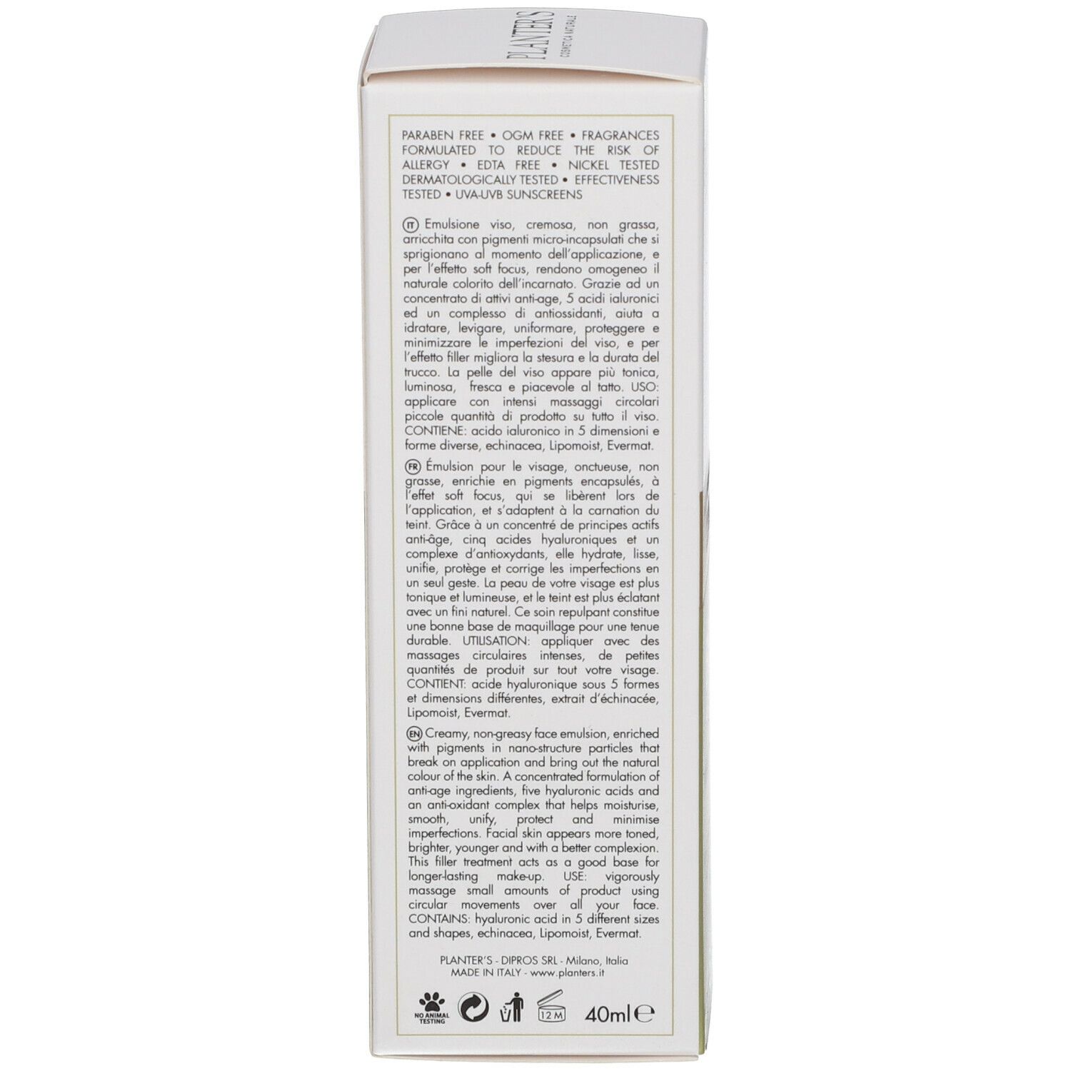 PLANTER'S PENTA5 BB Cream + Primer Filler