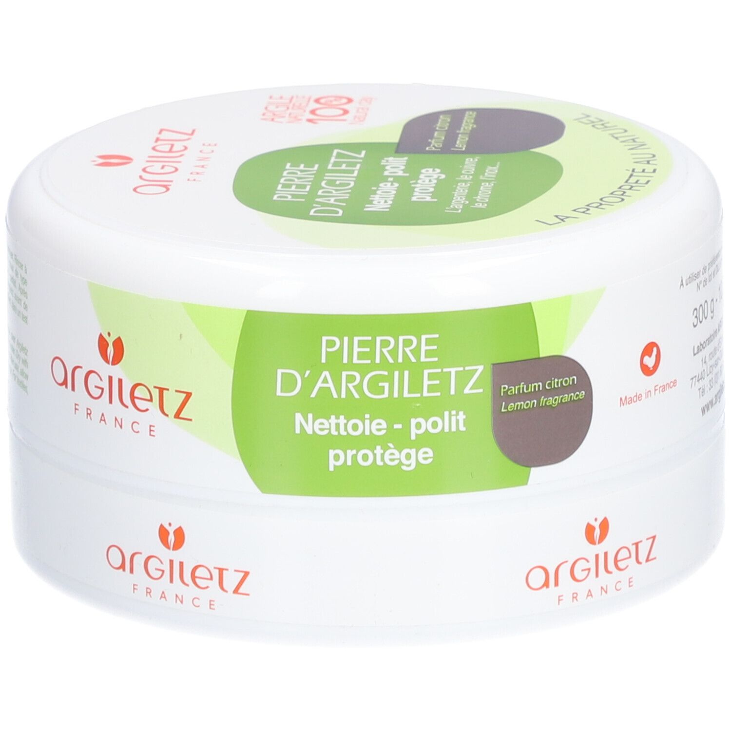 ARGILETZ Pierre d’argiletz : nettoyant 100% naturel