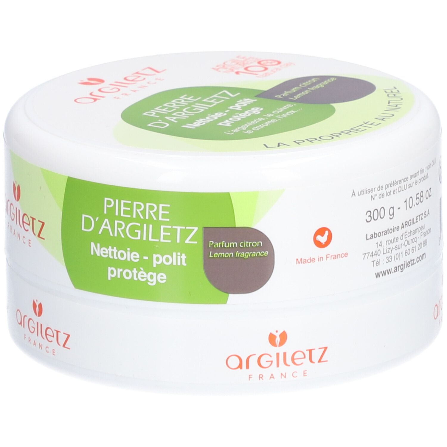 ARGILETZ Pierre d’argiletz : nettoyant 100% naturel