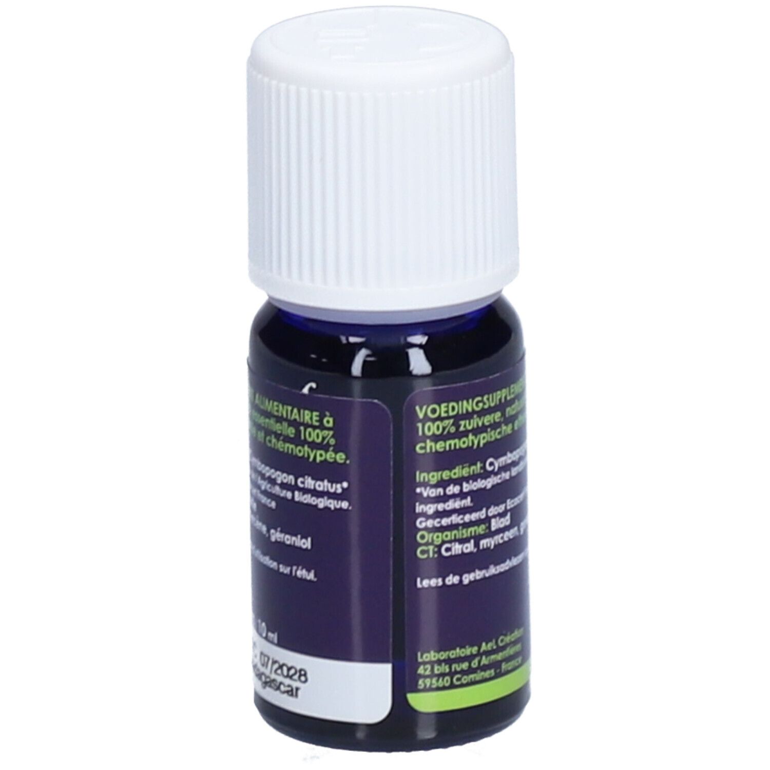 KRÄUTER UND TRADITIONEN ÄTHERISCHES ÖL - LEMONGRASS BIO