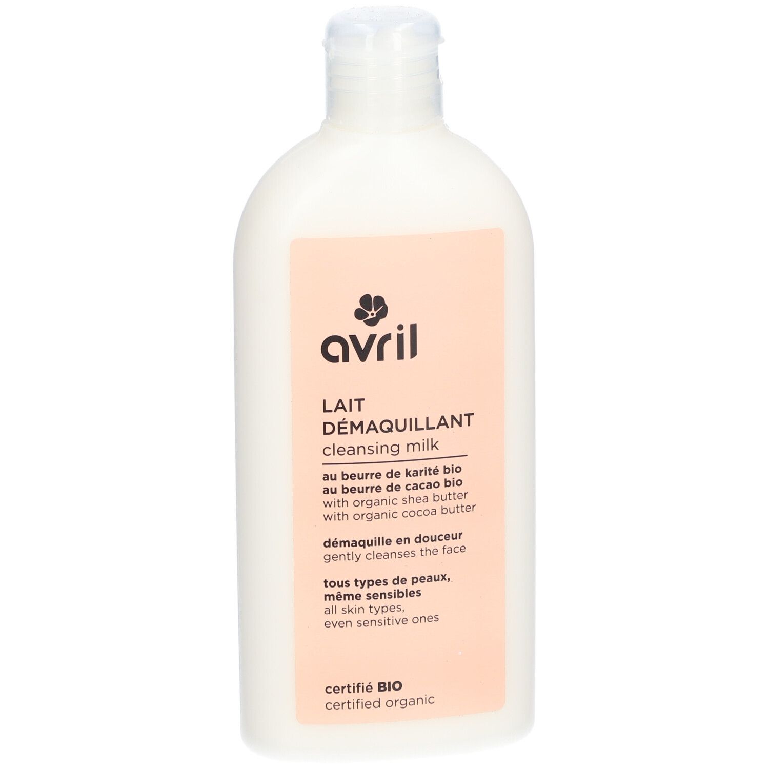 Avril Reinigungsmilch BIO-zertifiziert: Produktbild