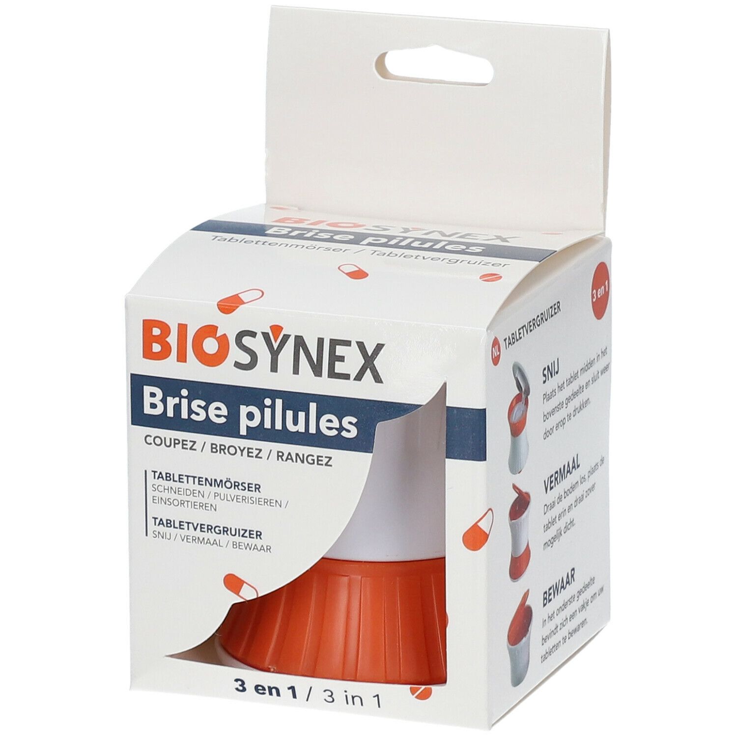 MAGNIEN® Brise pilules 3 en 1