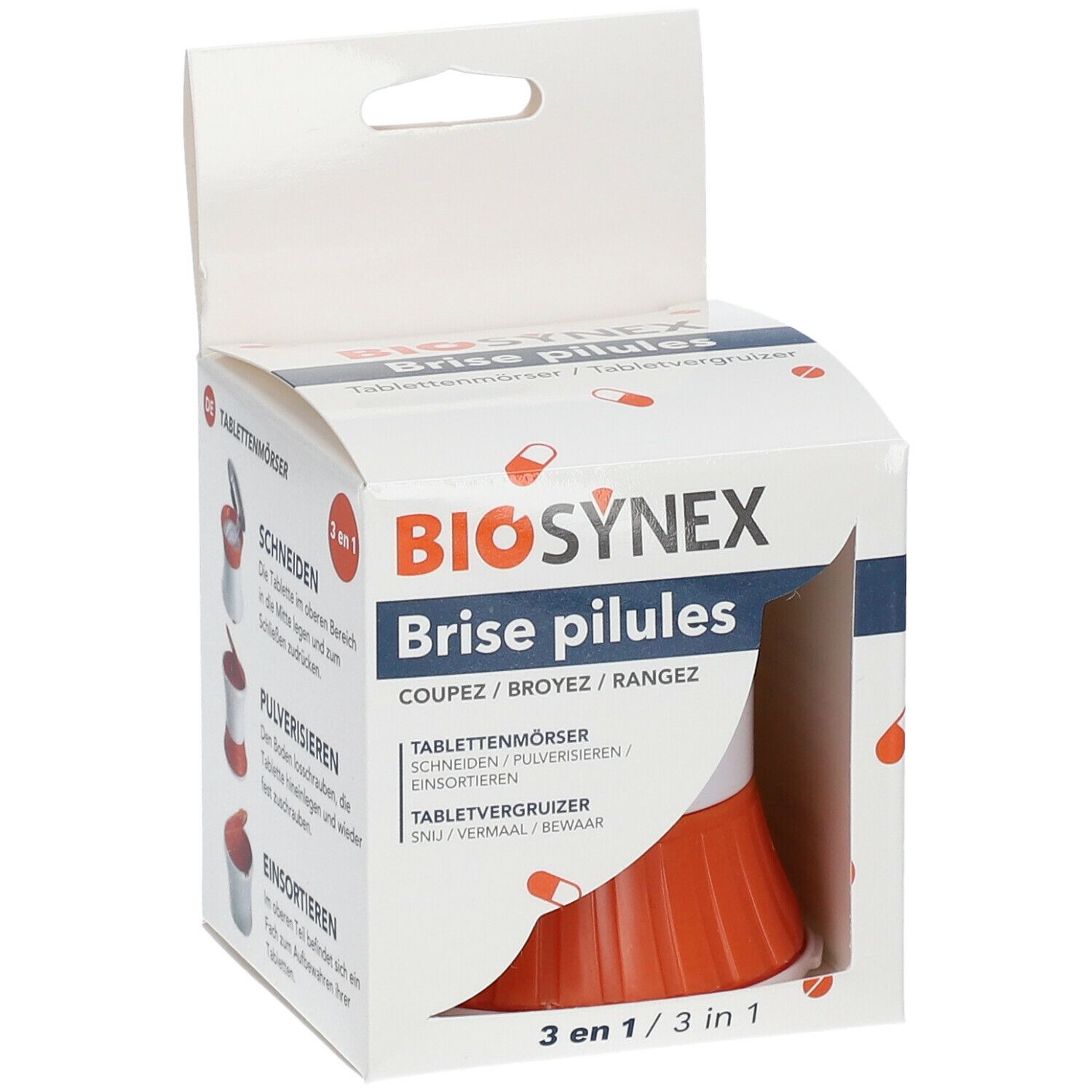 MAGNIEN® Brise pilules 3 en 1