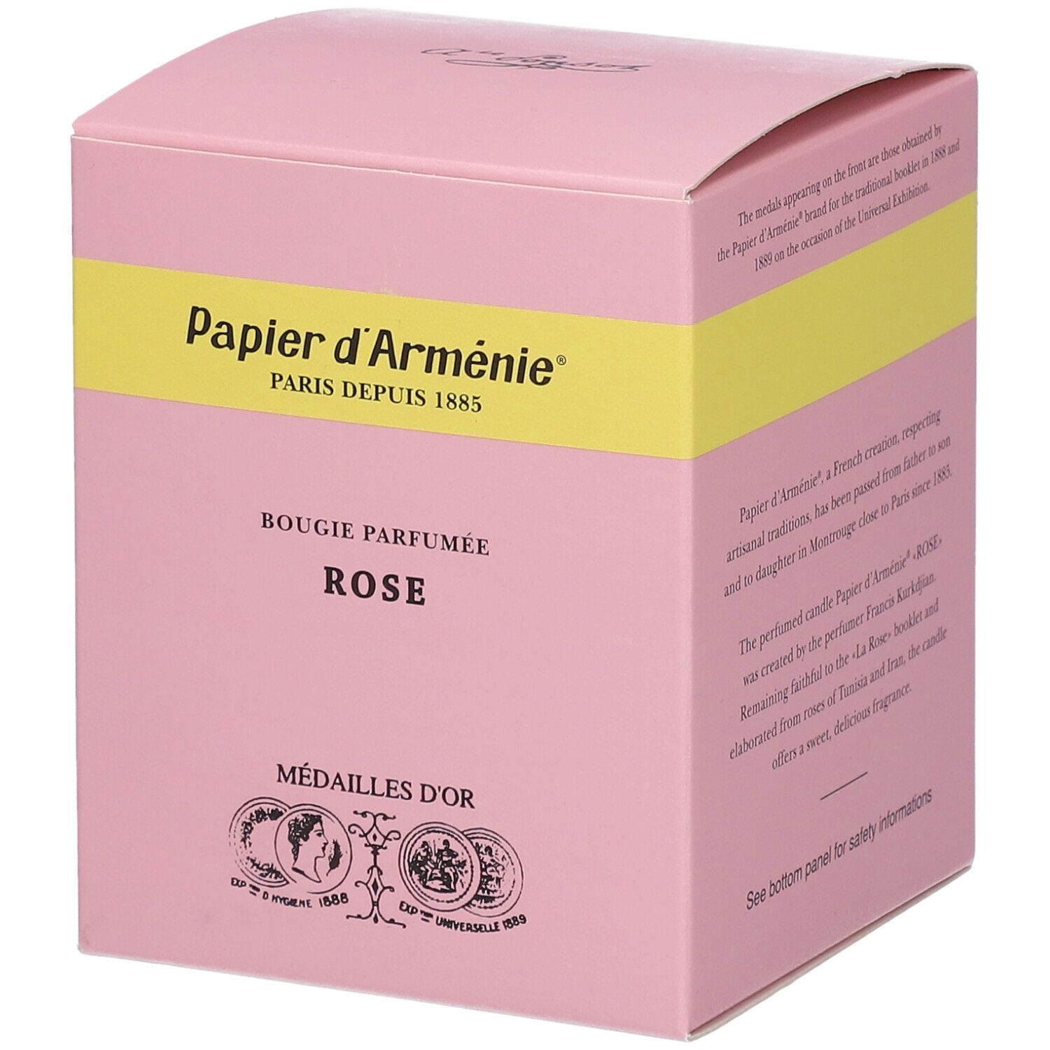 Papier d'Arménie Bougie La Rose. 220 g