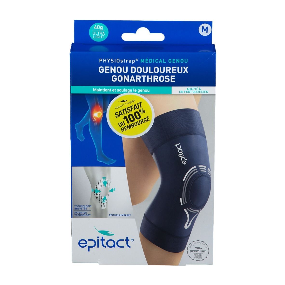 epitact® Genouillère Proprioceptive Physiostrap M