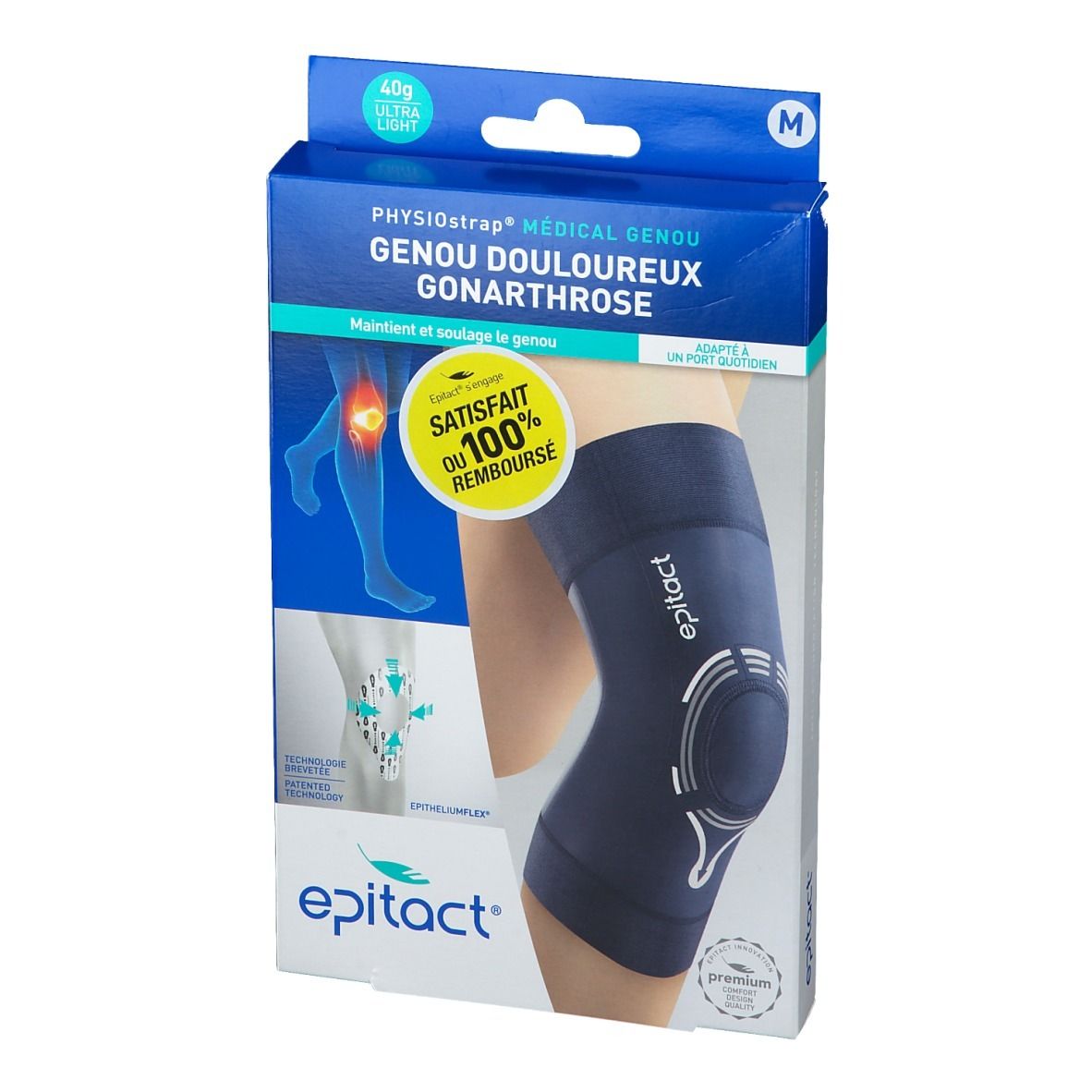 epitact® Genouillère Proprioceptive Physiostrap M