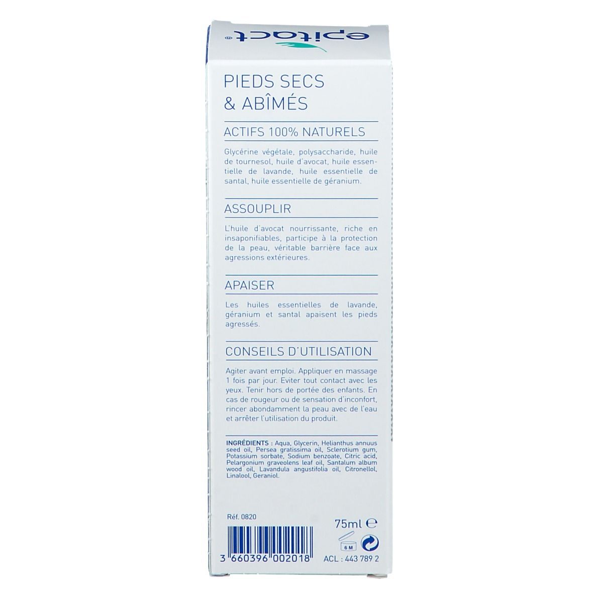 epitact® Crème pieds secs