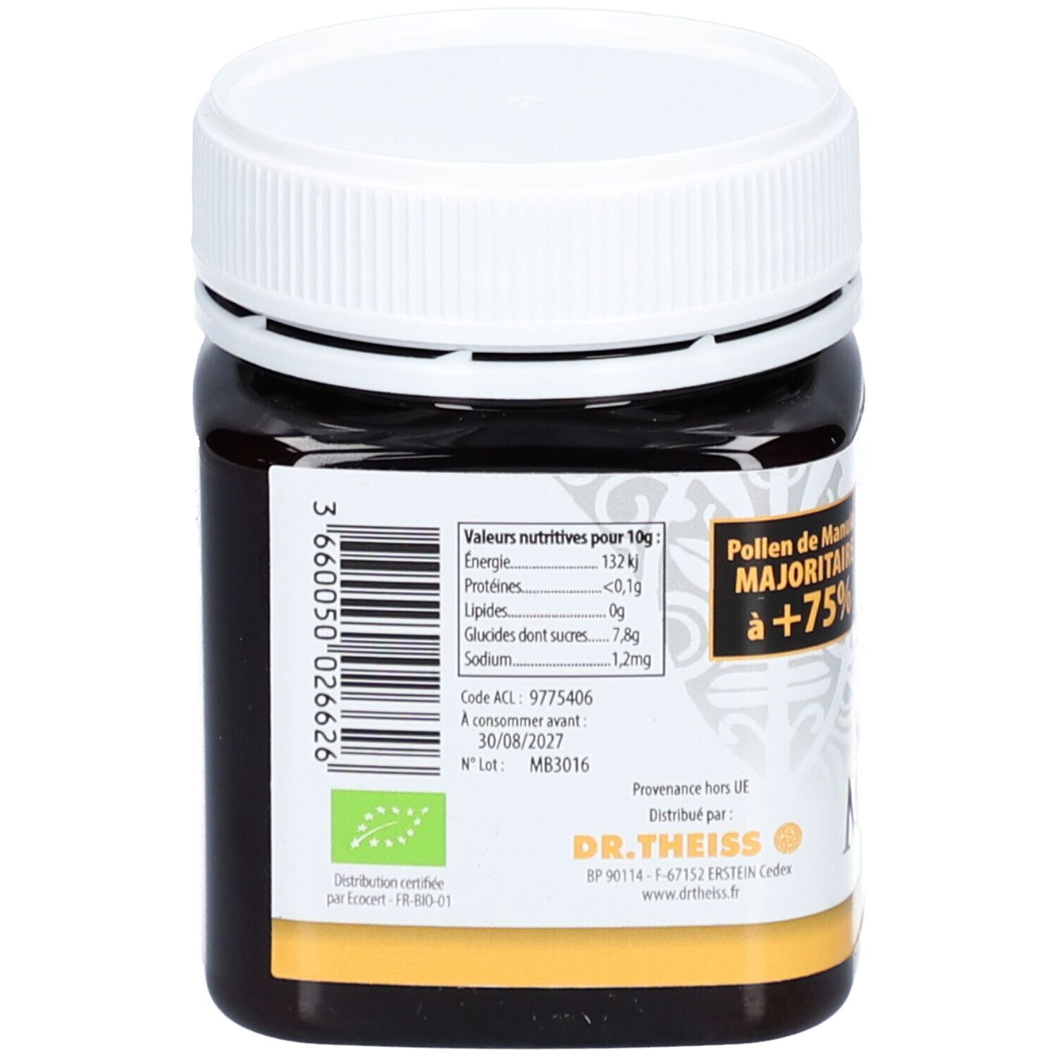 MIEL DE MANUKA 16+ 250GR Bio