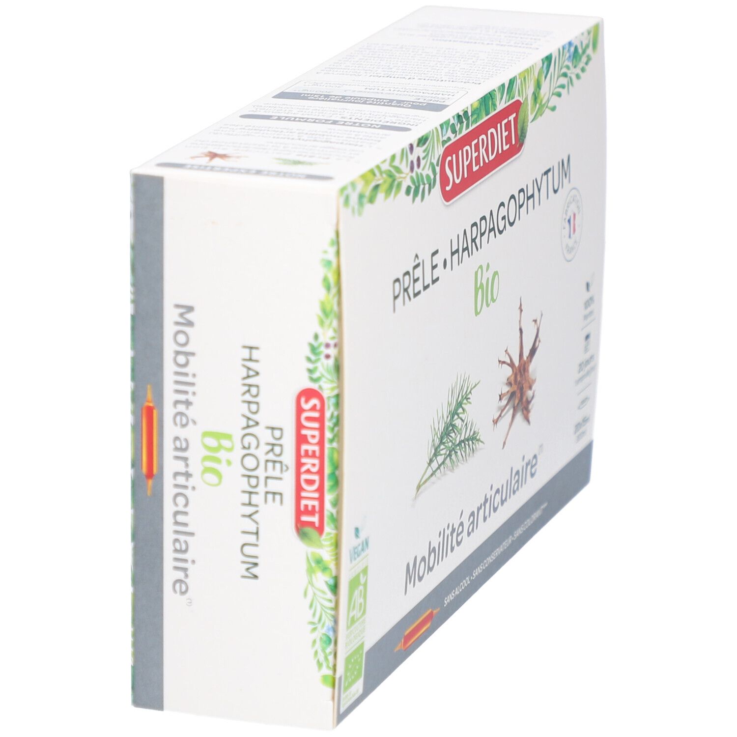 PRÊLE - HARPAGOPHYTUM BIO -  20 ampoules de 15ml
