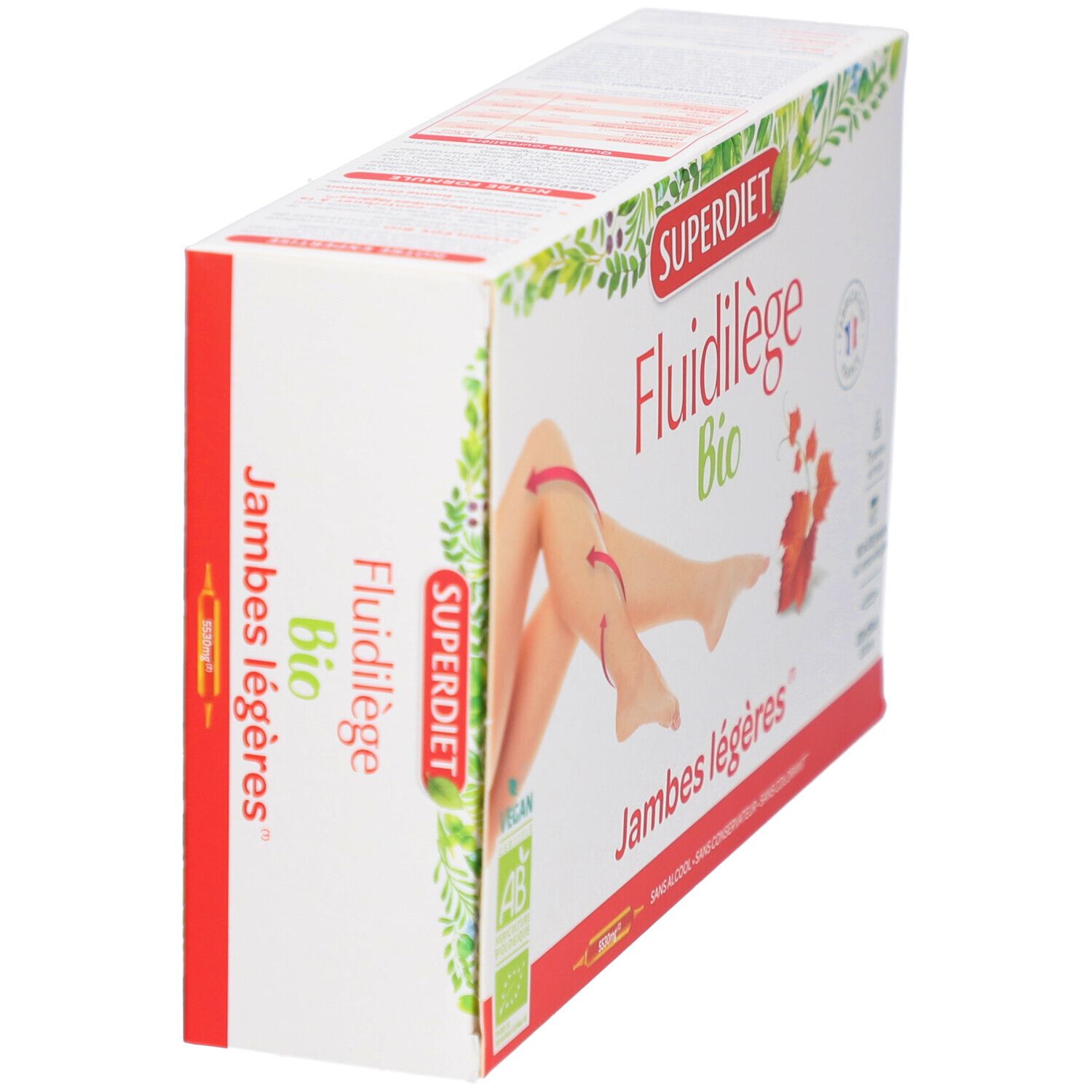 Superdiet Fluidilège Vigne Rouge Bio