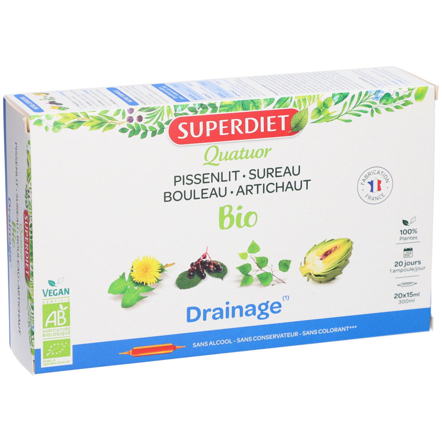 Superdiet Quatuor Drainage Bio