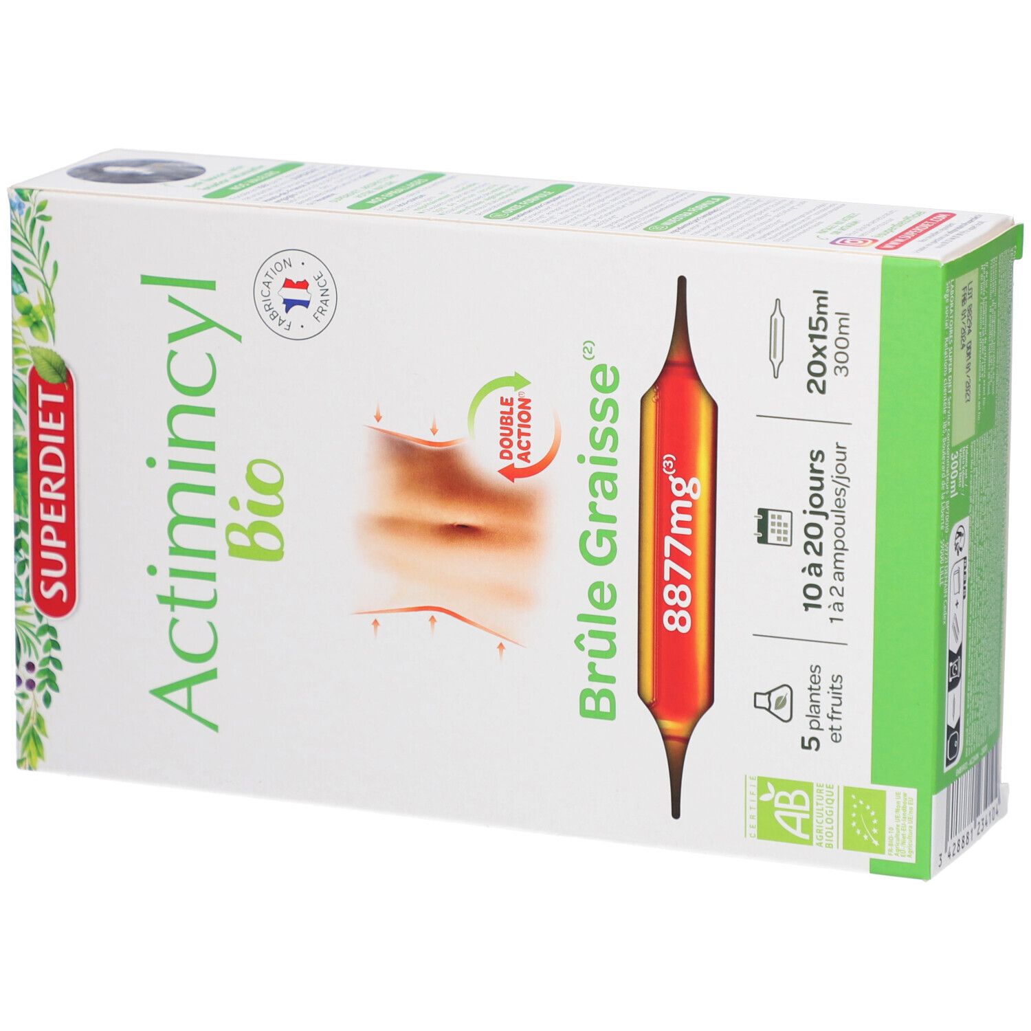 ACTIMINCYL BIO - 20 Ampullen zu je 15ml