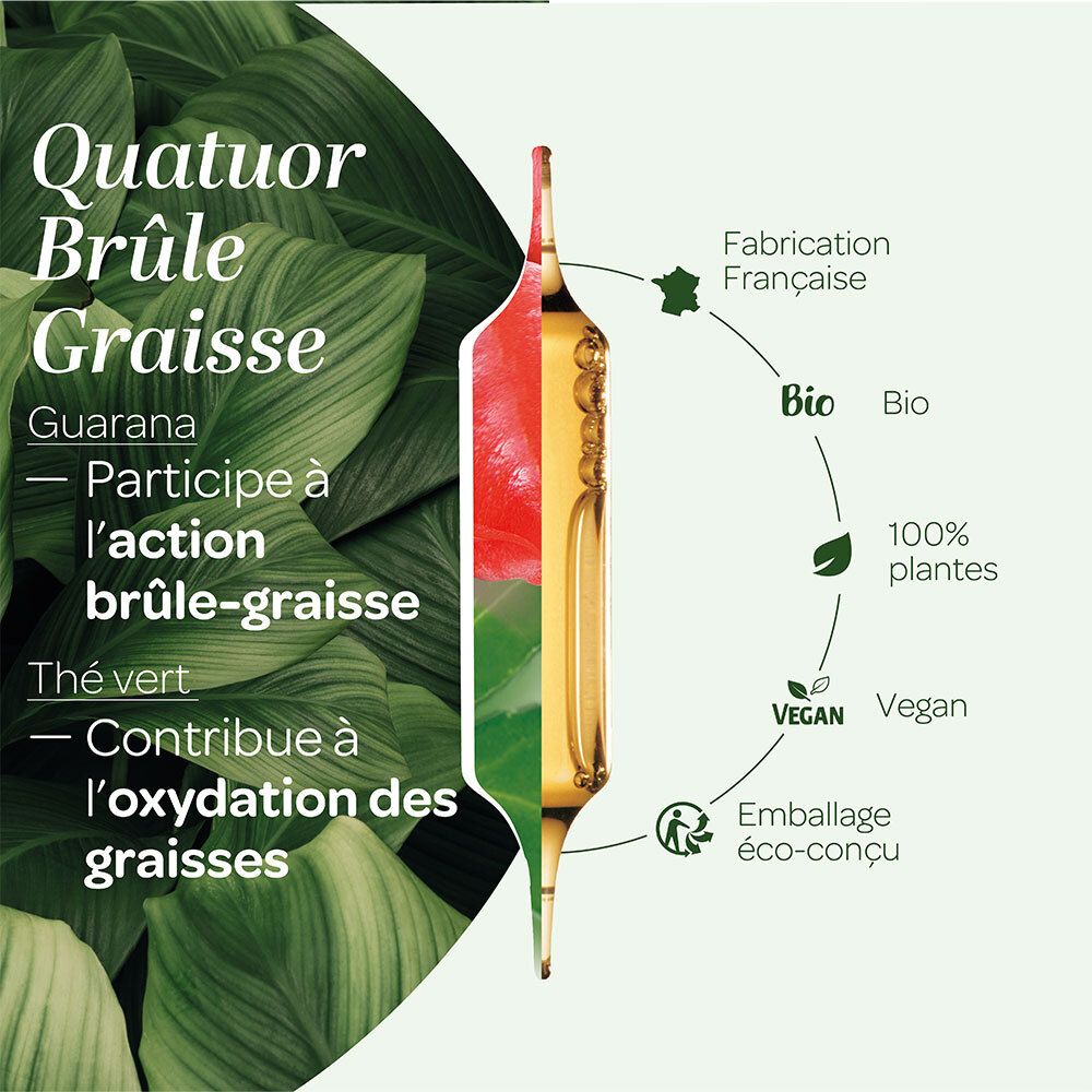SUPER DIET Bio-Quartett Fettverbrennung - Ampulle