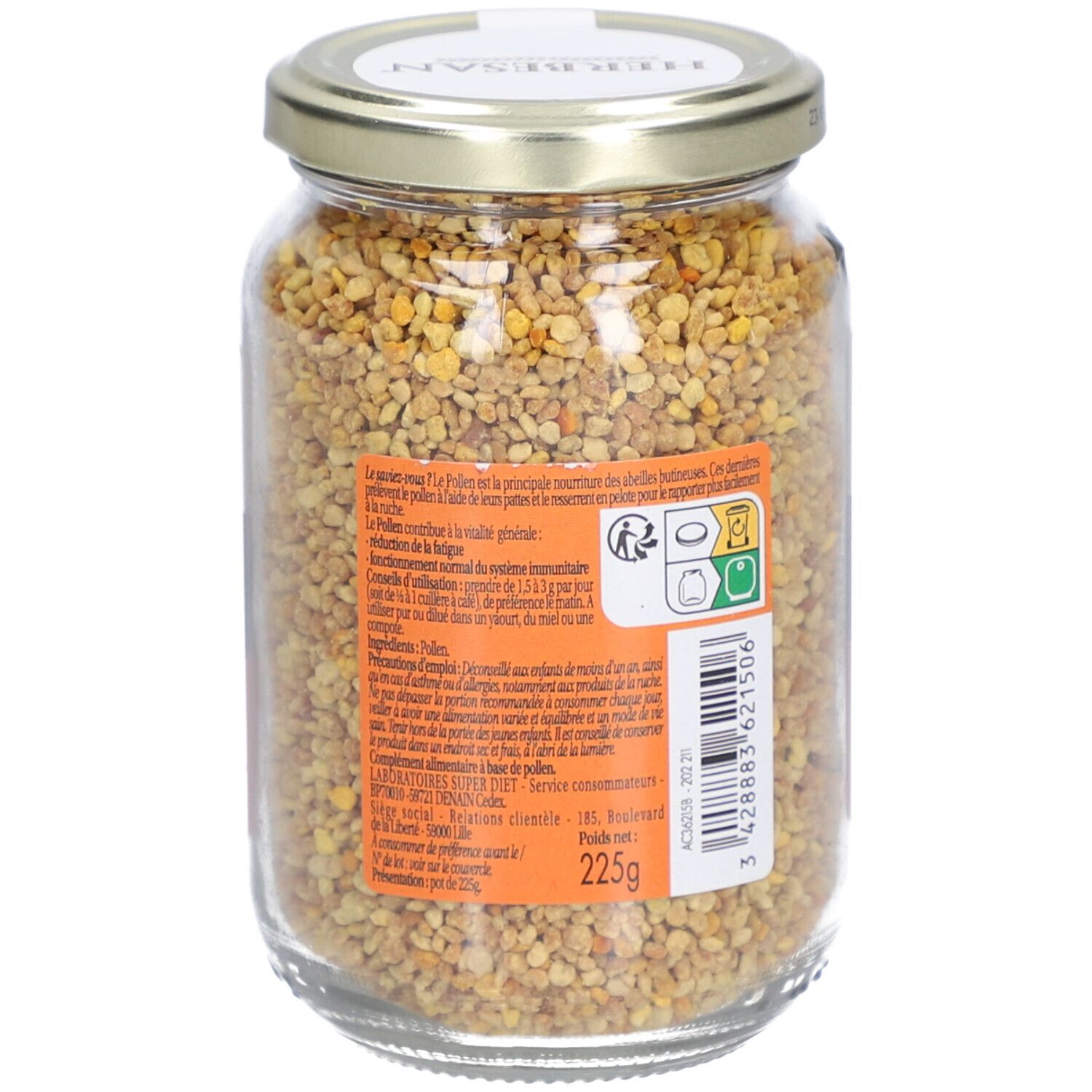 Herbesan Pollen en Pelotes Vitalité