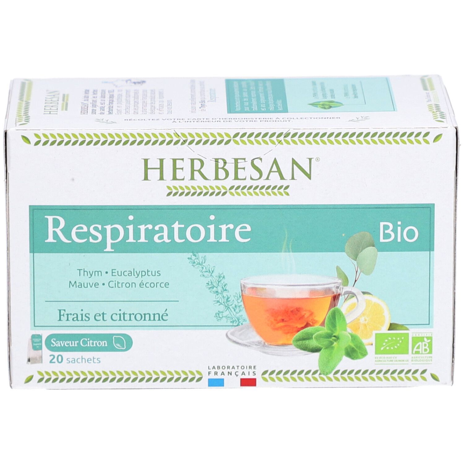 Herbesan Kräutertee Thymian Atemkomfort Bio Nr. 14