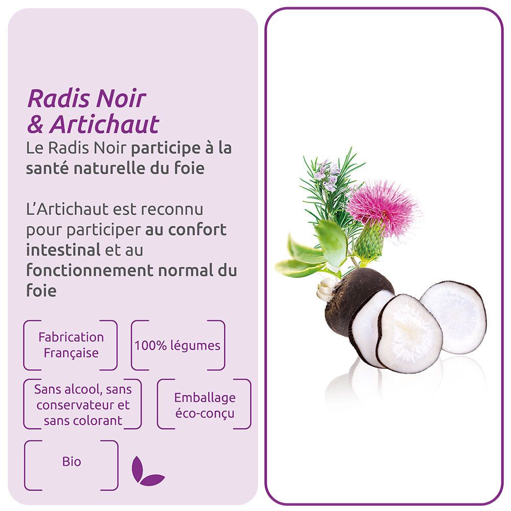 Herbesan Bio Digestion Radis Noir Artichaut