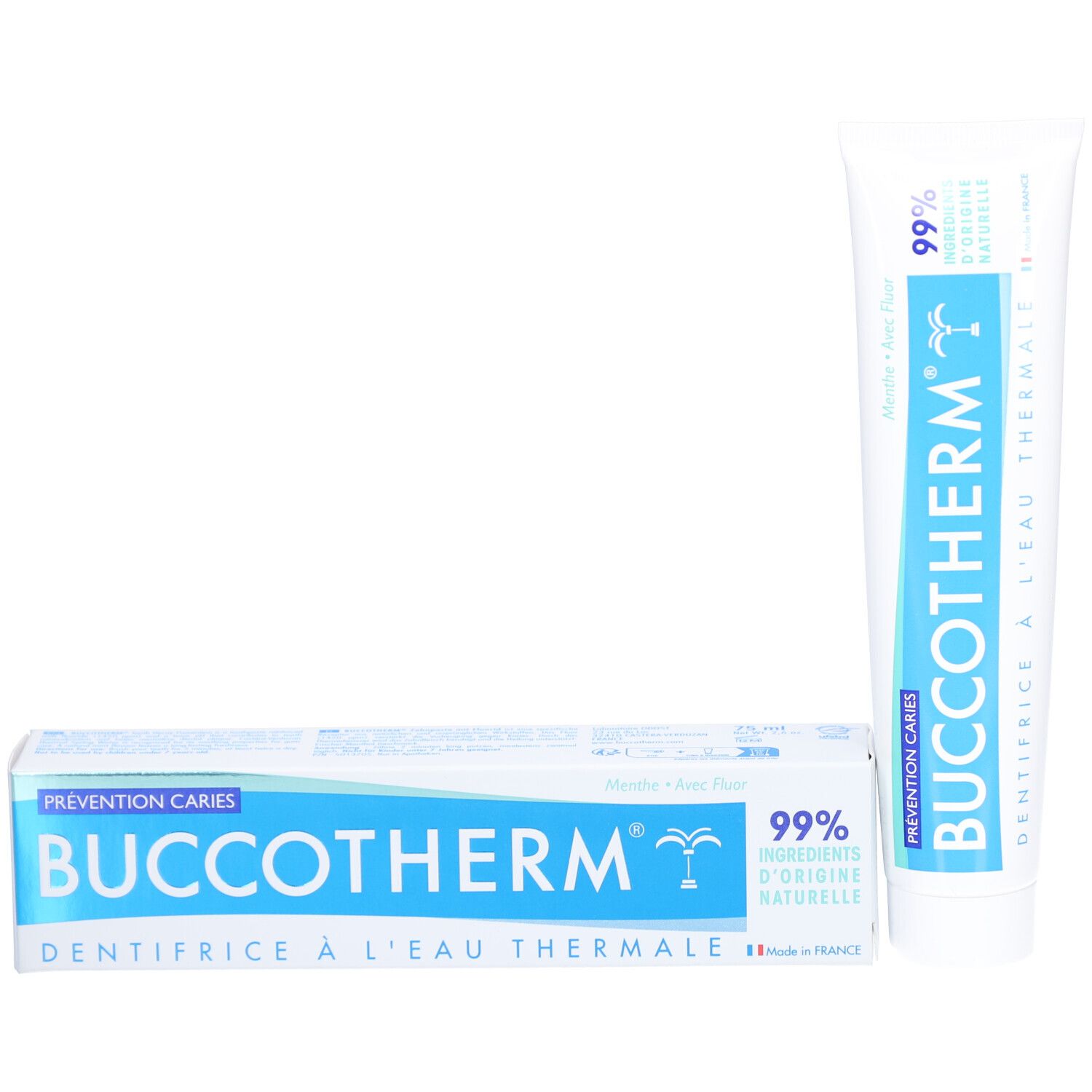 Buccotherm Zahnpasta mit Thermalwasser Kariesvorbeugung
