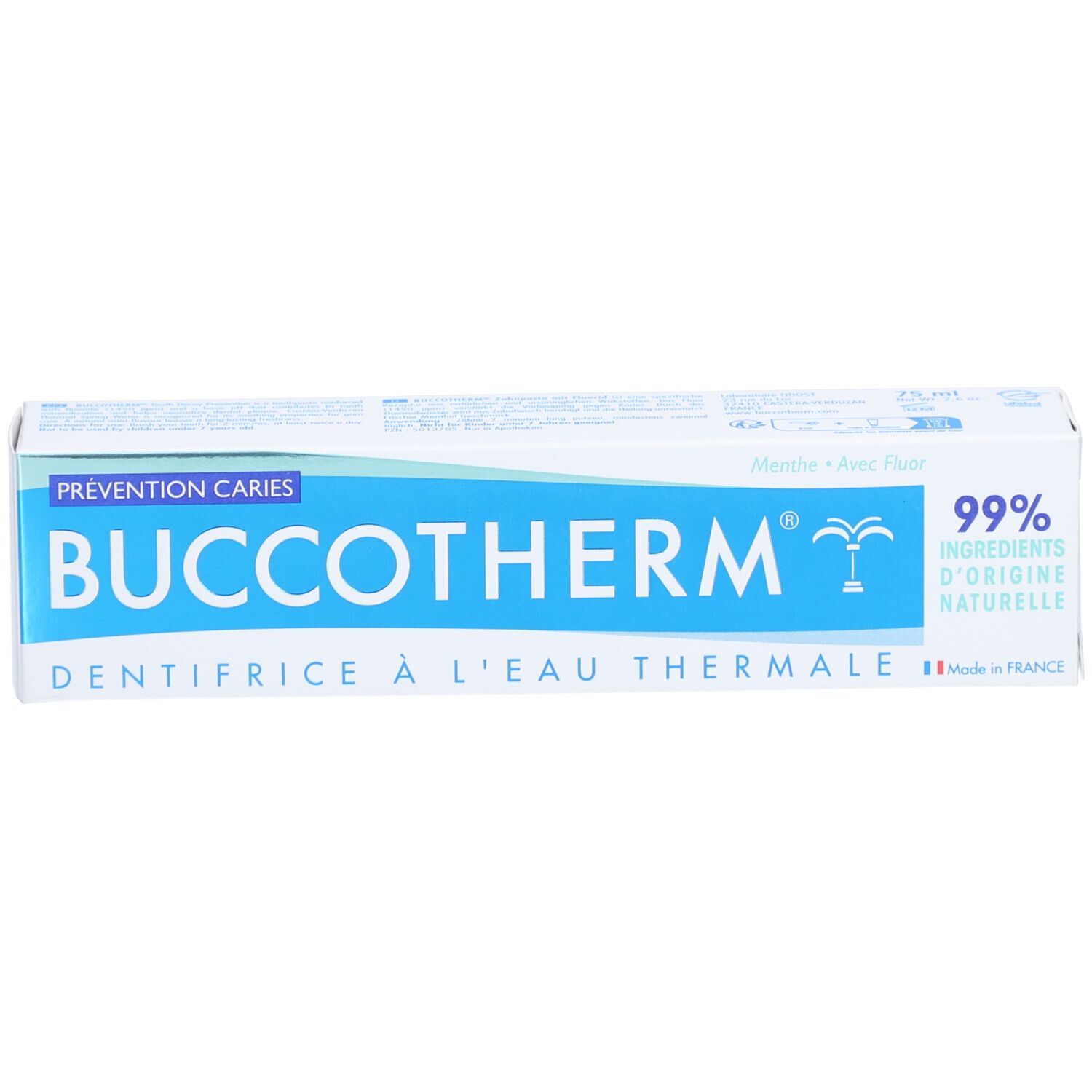 Buccotherm Zahnpasta mit Thermalwasser Kariesvorbeugung