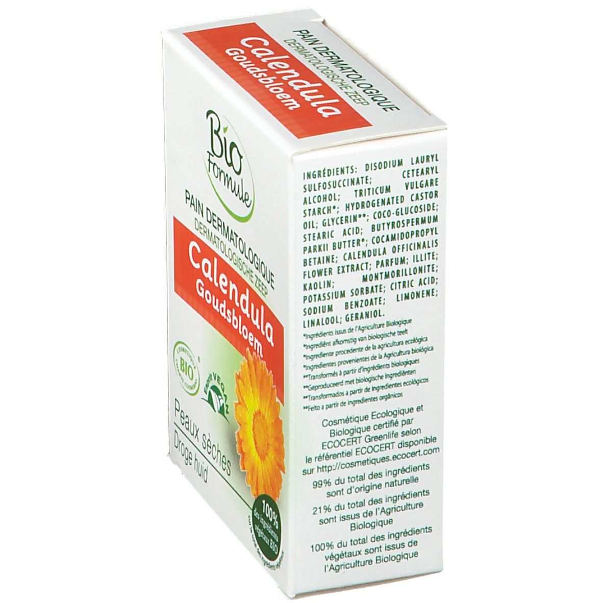 Organische Formel Dermatologisches Brot Ringelblume