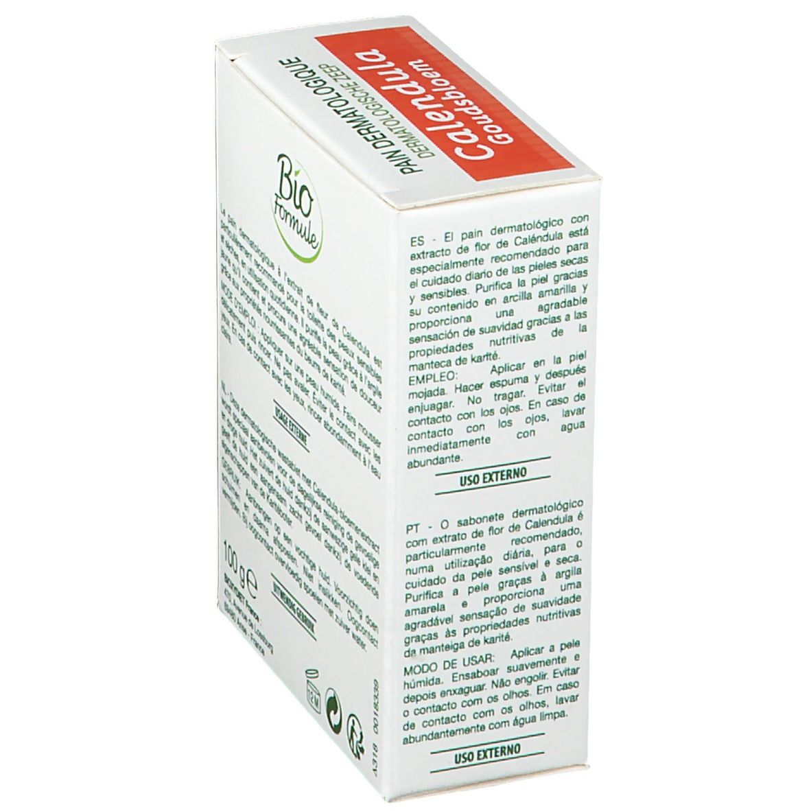 Organische Formel Dermatologisches Brot Ringelblume