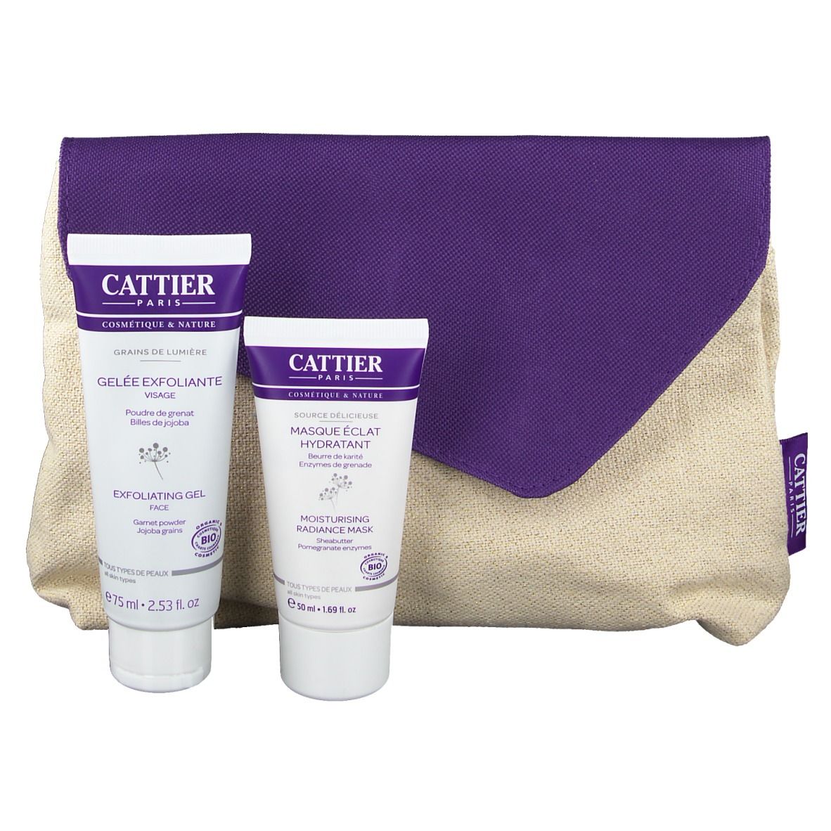 Cattier-Gesichtsausstrahlungsbox mit kostenlosem Kit