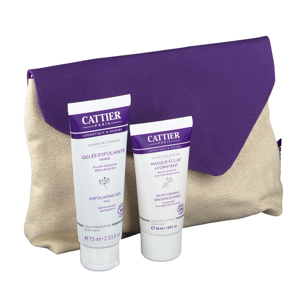 Cattier-Gesichtsausstrahlungsbox mit kostenlosem Kit