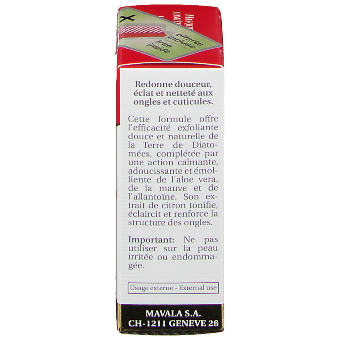 Mavala-Nagelpeeling leichtes Peeling