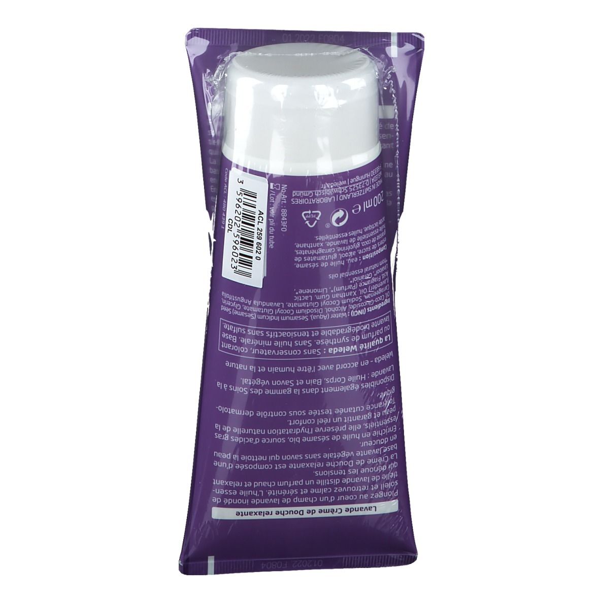 WELEDA Entspannende Duschcreme mit Lavendel