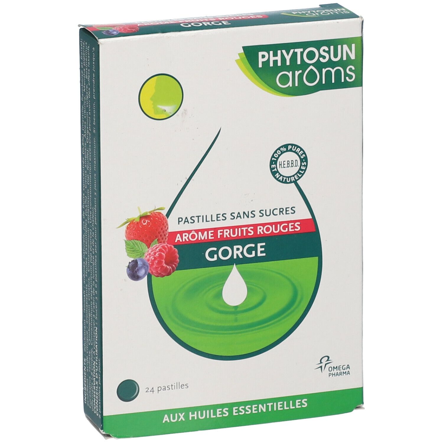 Phytosun Aroms Halstabletten ohne Zucker Rote Früchte